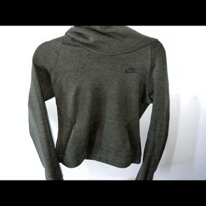 Green Nike hoodie